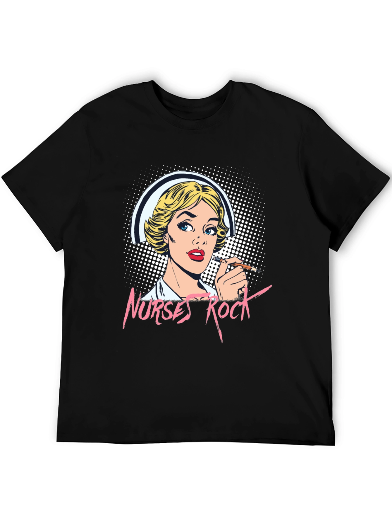 Nurses Rock Graphic T-Shirt
