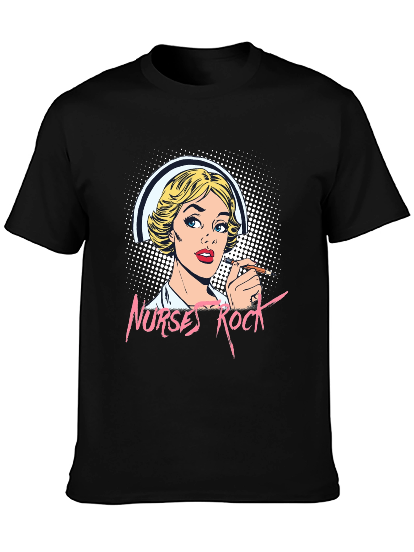Nurses Rock Graphic T-Shirt