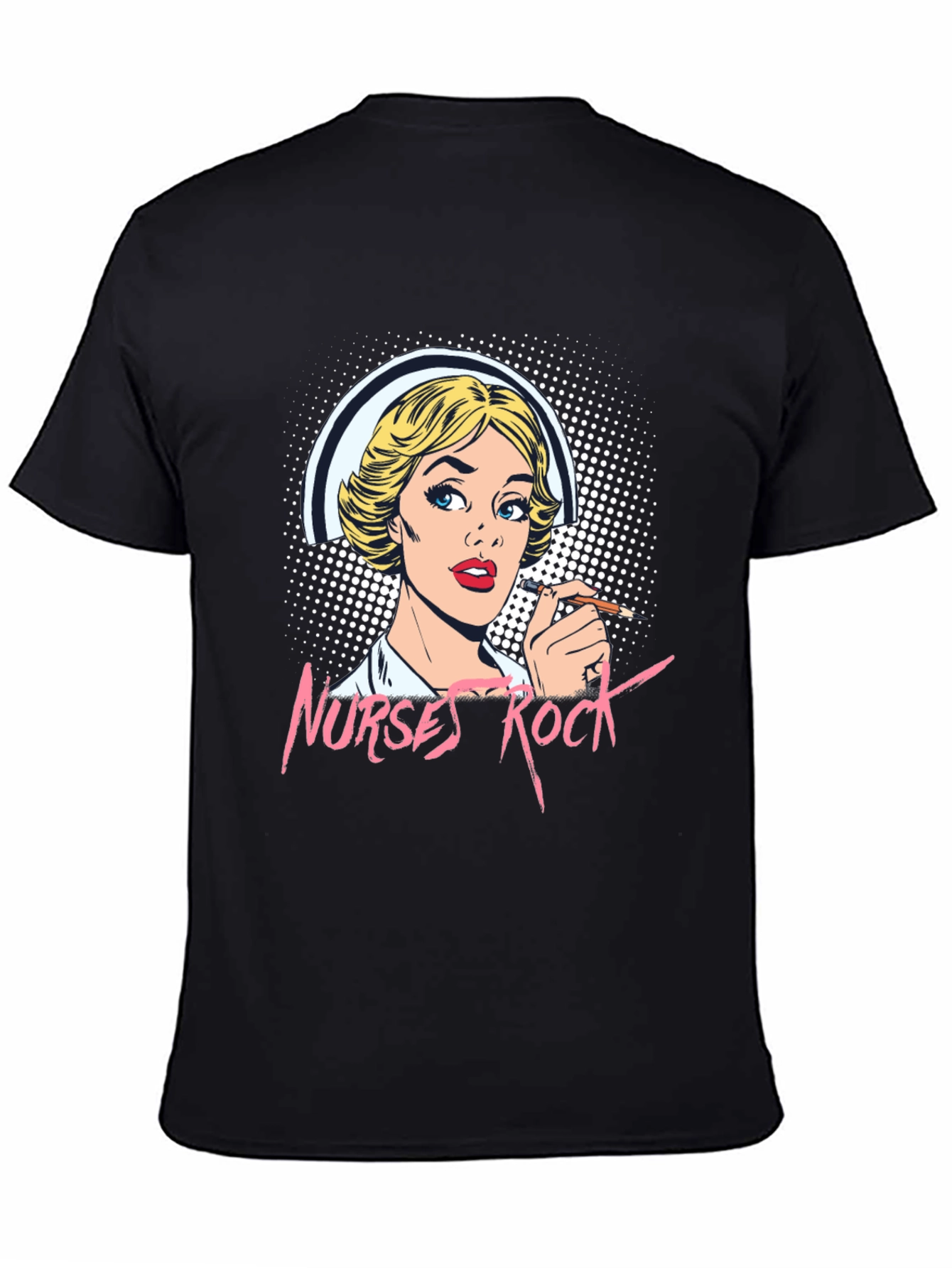 Nurses Rock Graphic T-Shirt