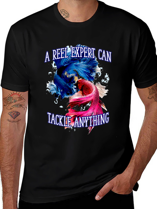 Fishing Expert T-Shirt - Tackle Anything