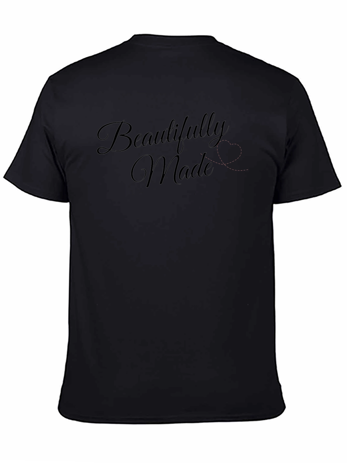 Beautifully Made Black Graphic Tee