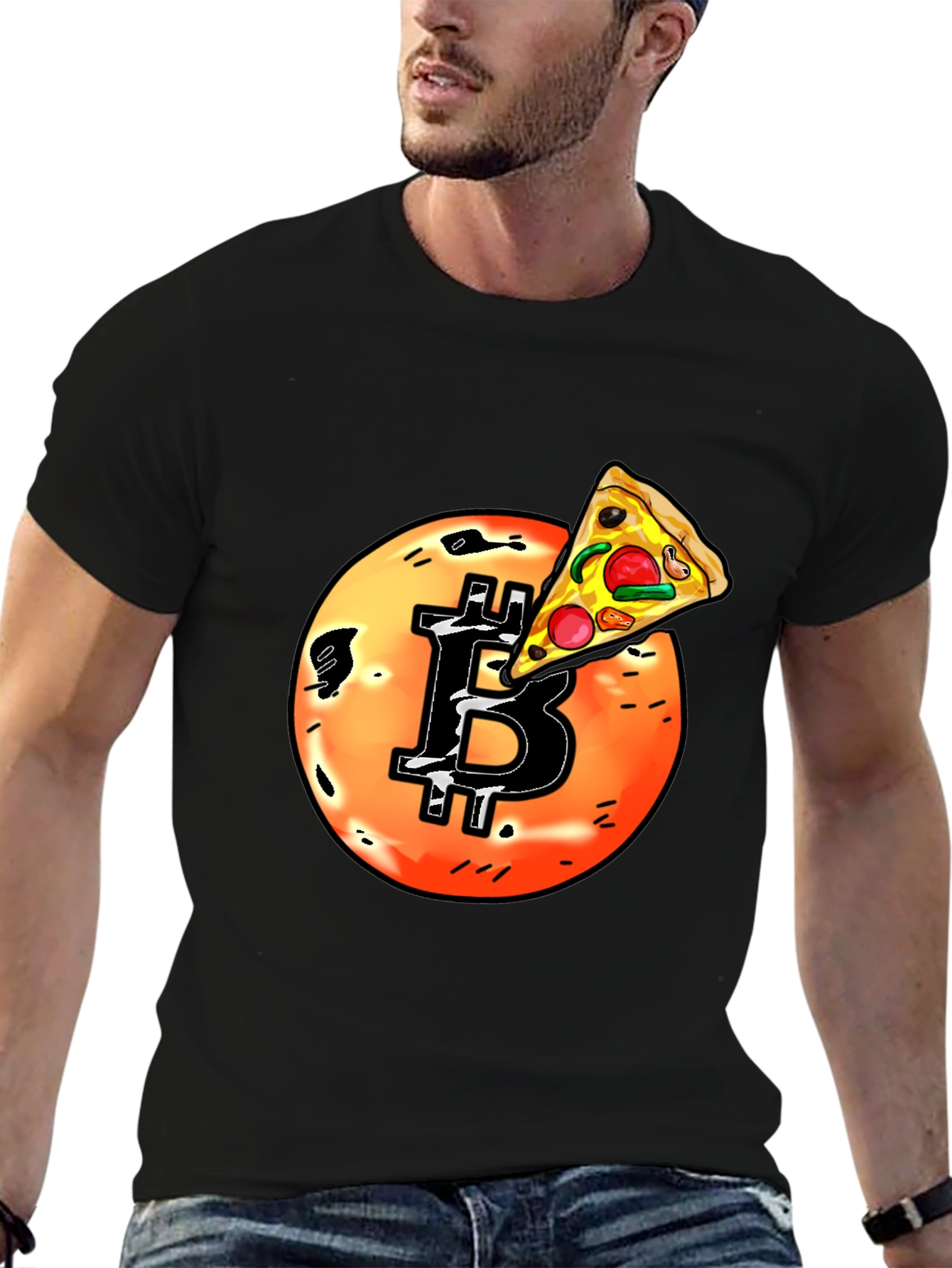 Bitcoin Pizza Day T-Shirt Crypto Lovers Tee