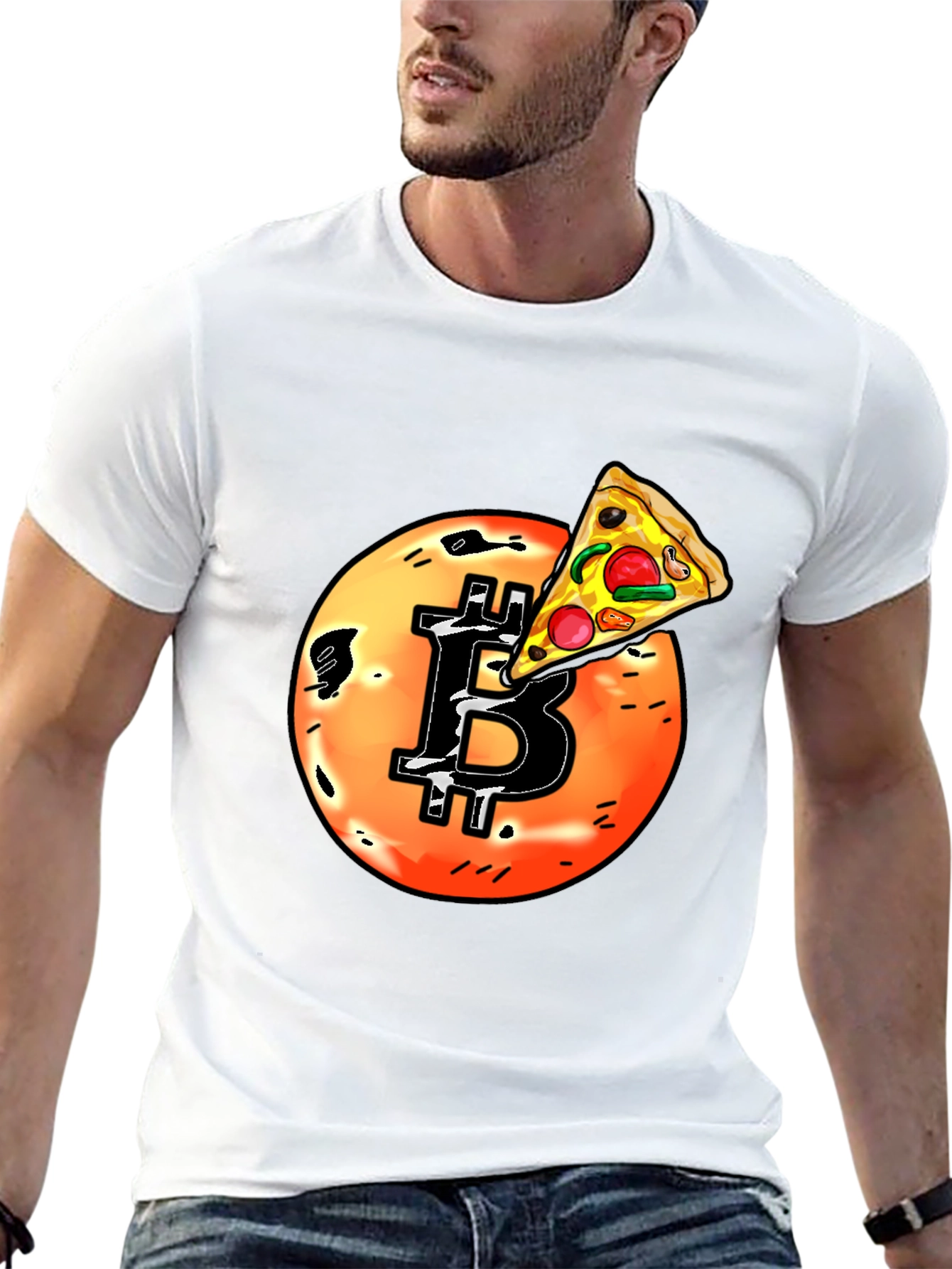 Bitcoin Pizza Day T-Shirt Crypto Lovers Tee