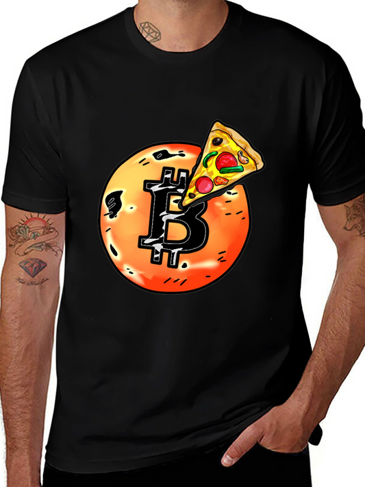 Bitcoin Pizza Day T-Shirt Crypto Lovers Tee