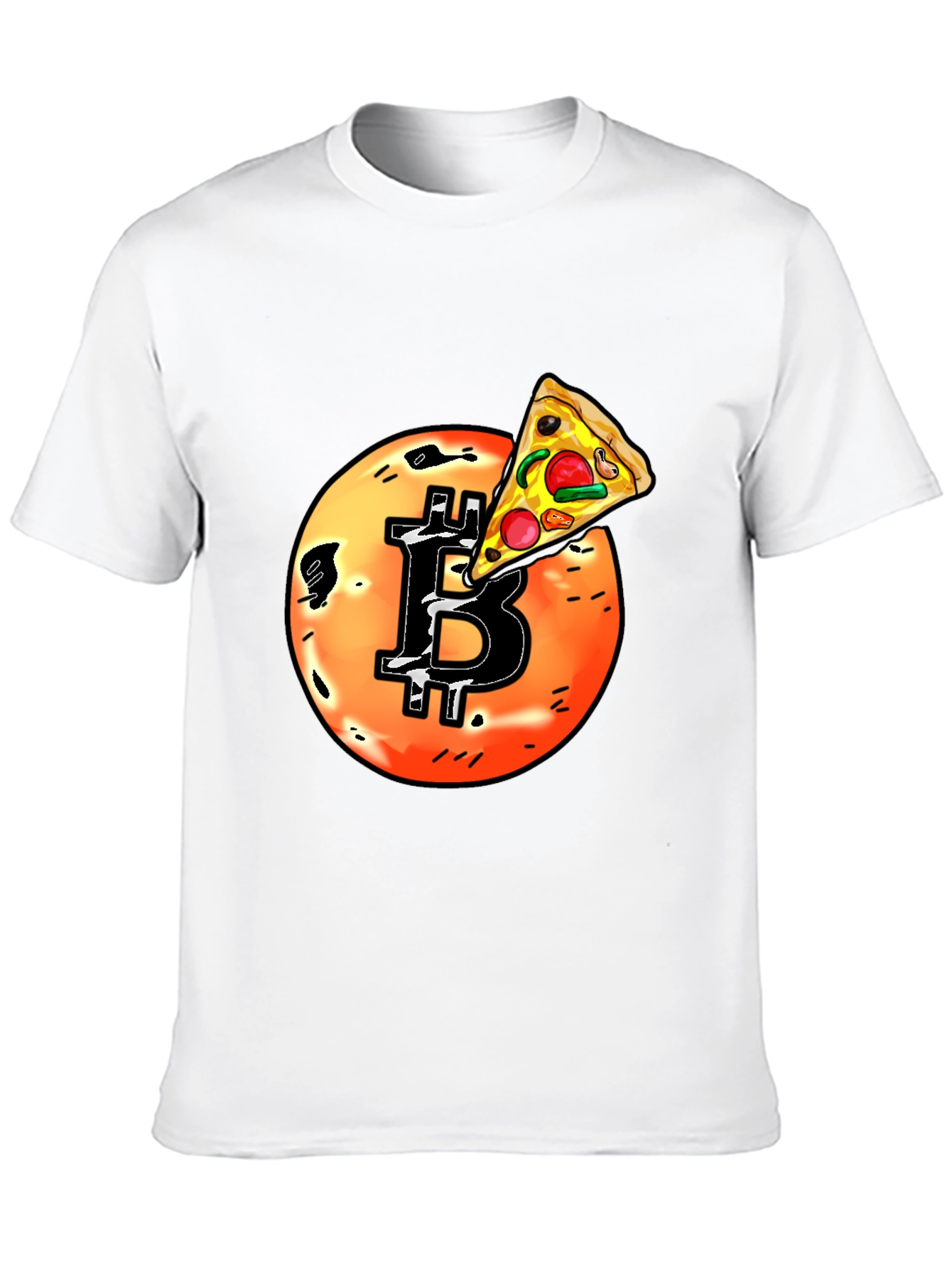 Bitcoin Pizza Day T-Shirt Crypto Lovers Tee