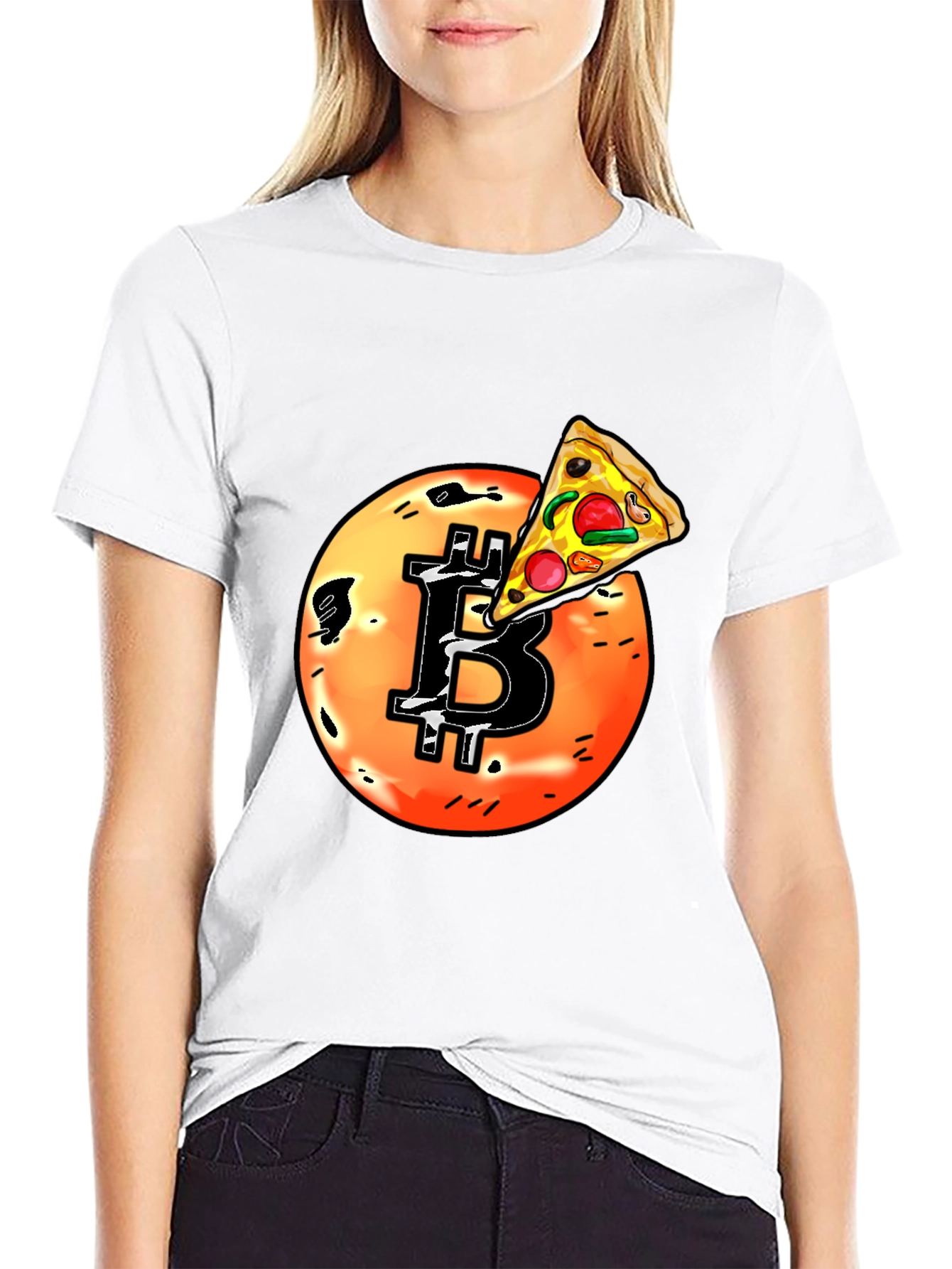 Bitcoin Pizza Day T-Shirt Crypto Lovers Tee