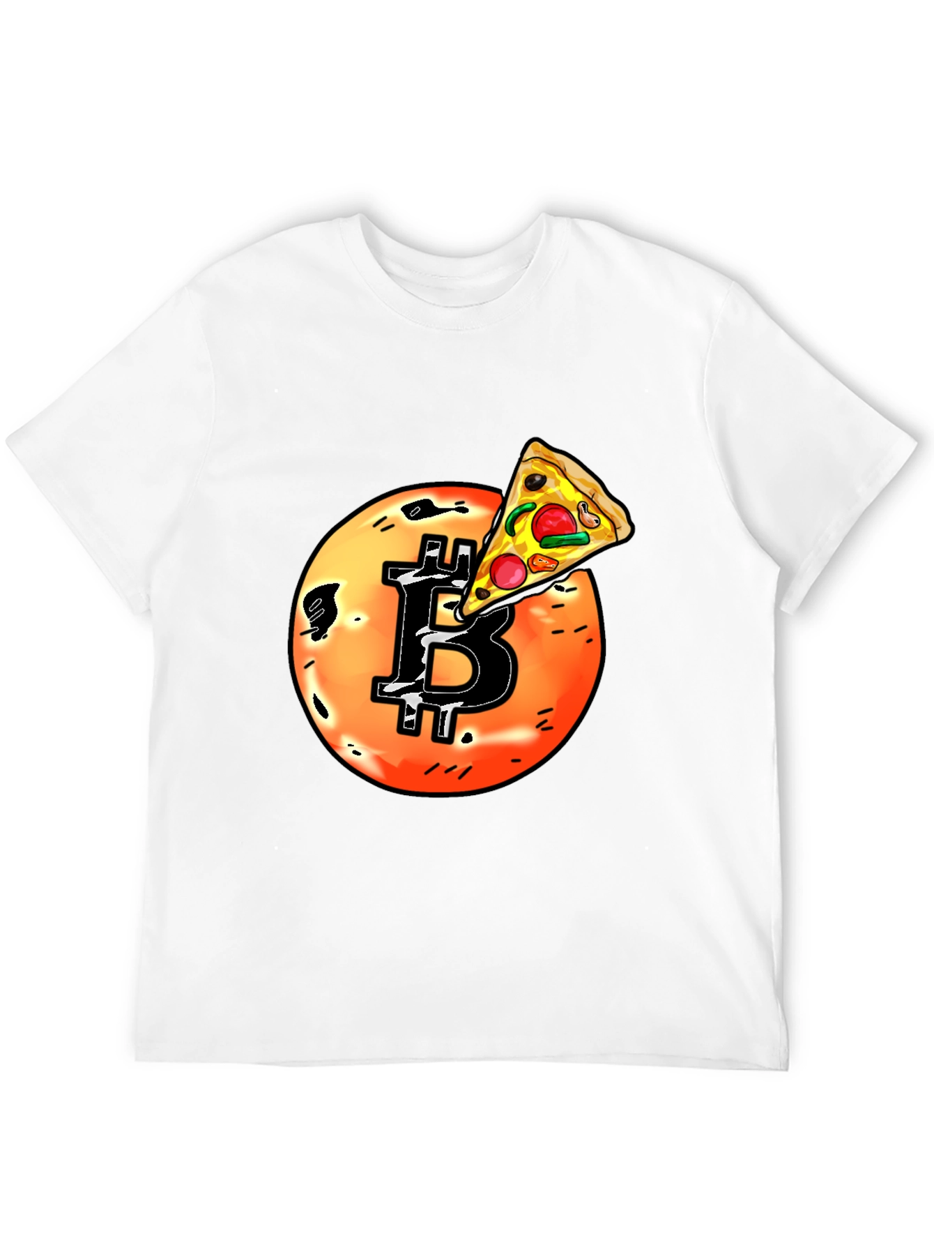 Bitcoin Pizza Day T-Shirt Crypto Lovers Tee