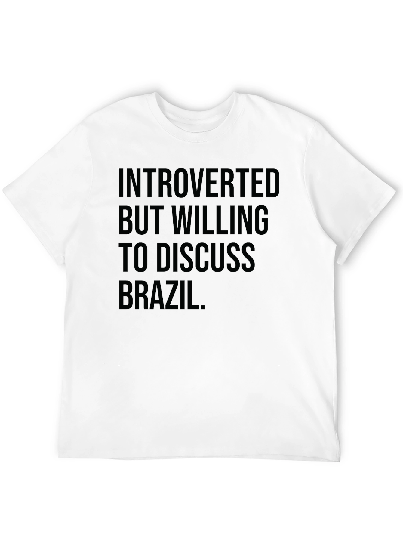 Introverted Brazil Discussion Tee