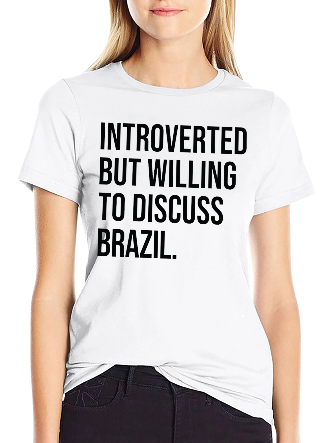 Introverted Brazil Discussion Tee