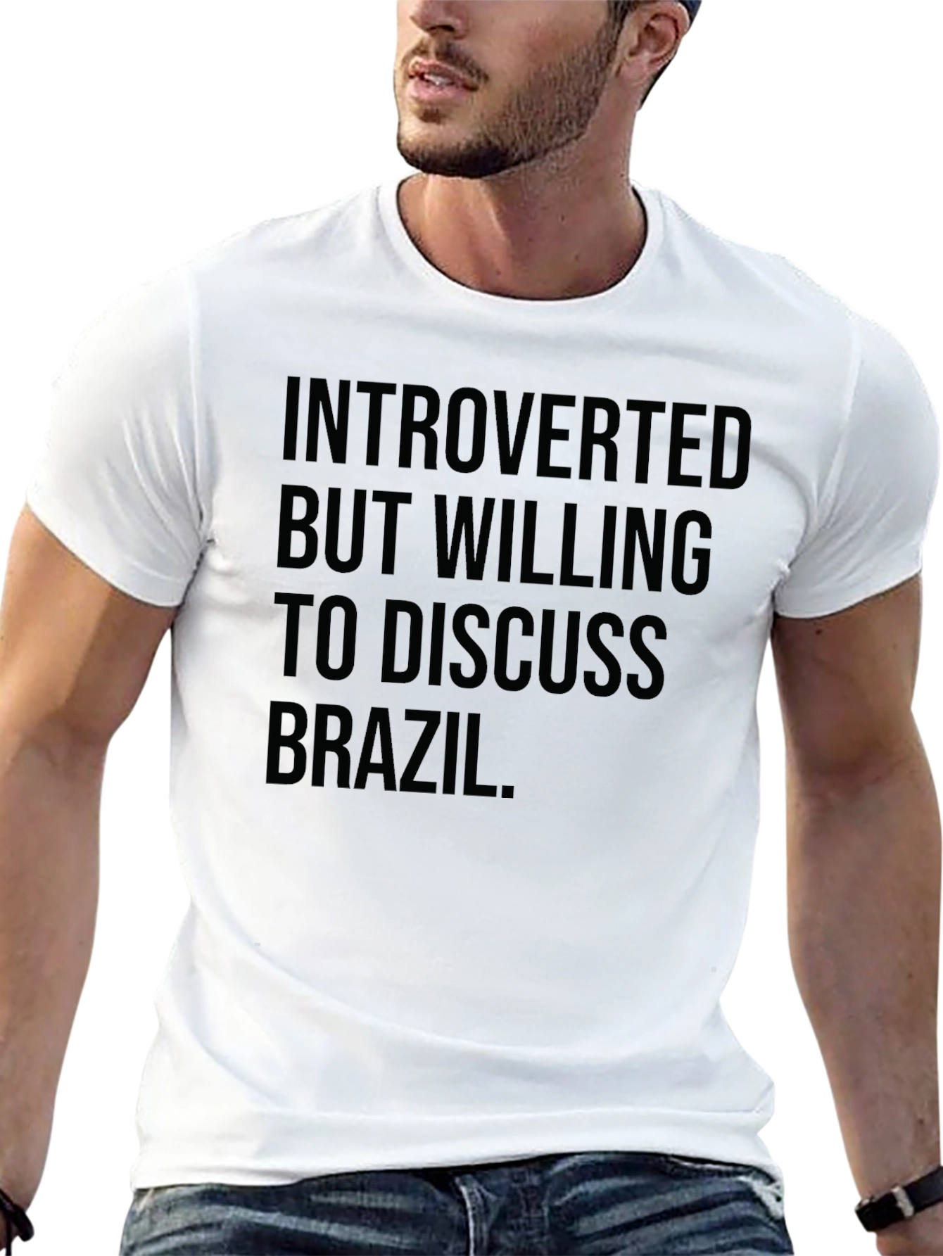Introverted Brazil Discussion Tee