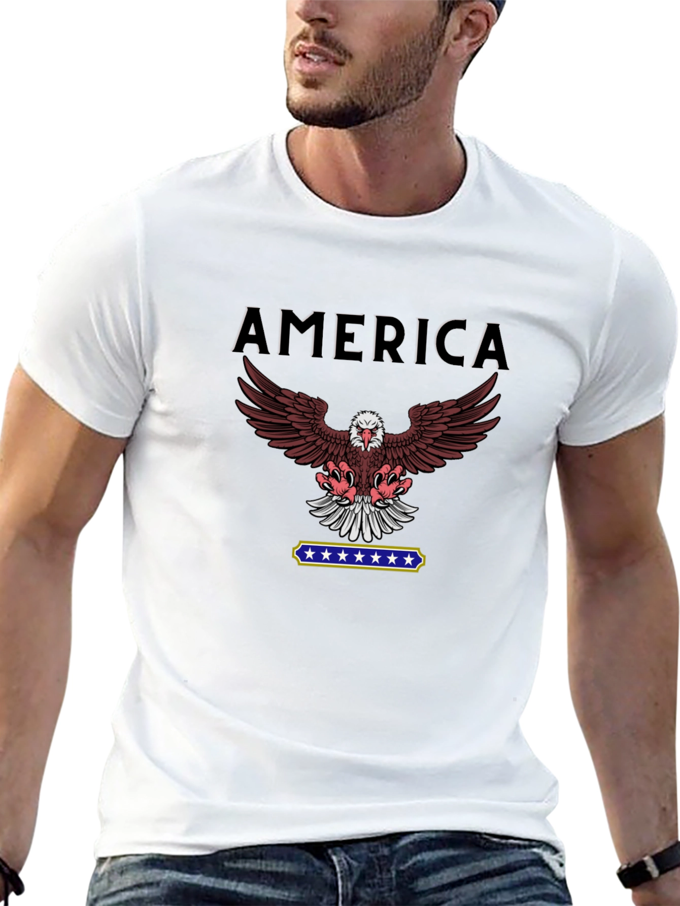America Eagle Graphic T-Shirt