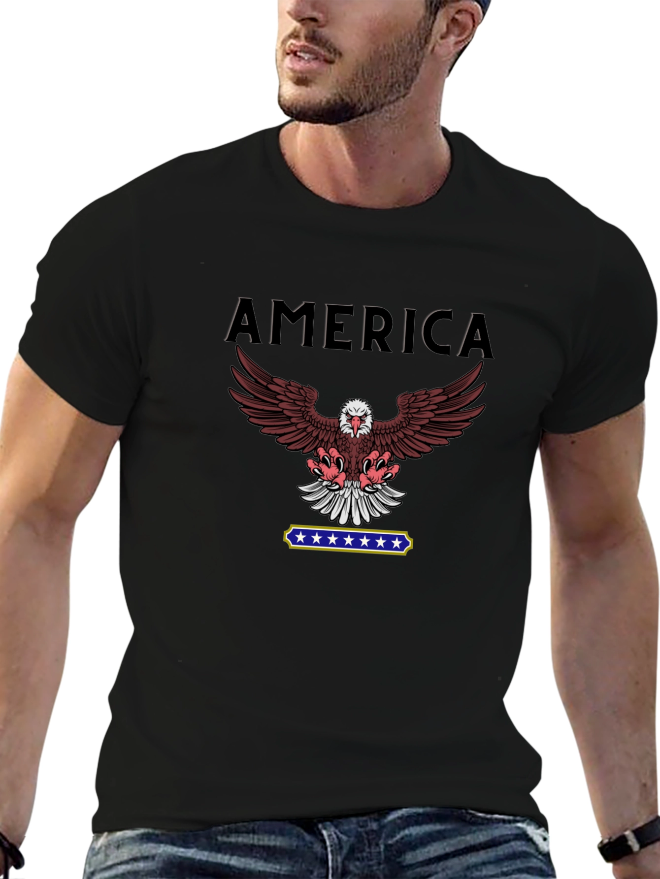 America Eagle Graphic T-Shirt