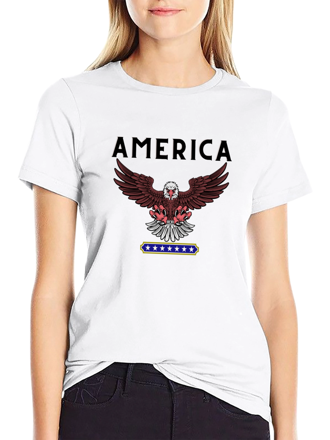 America Eagle Graphic T-Shirt