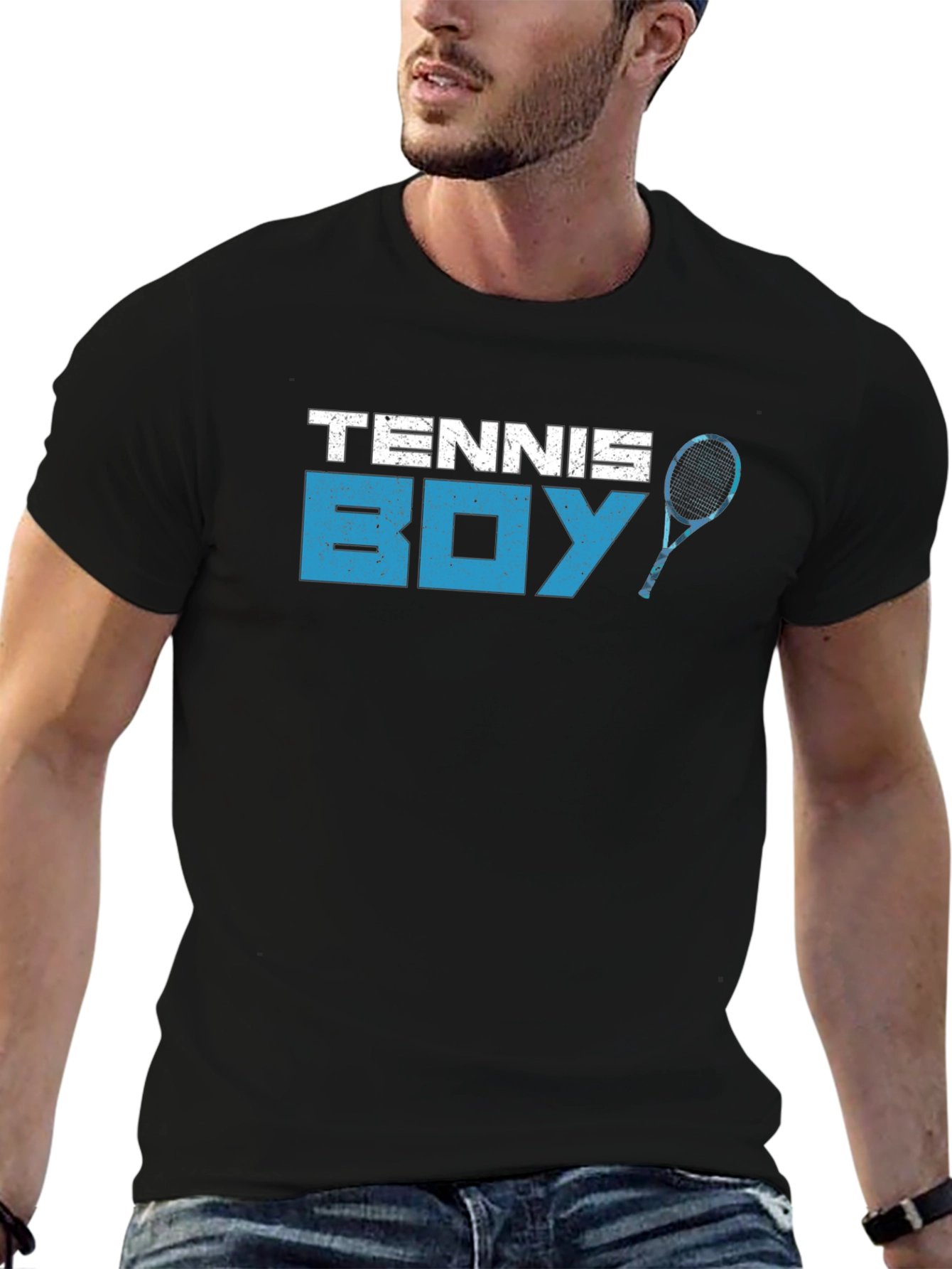 Tennis Boy Graphic T-Shirt