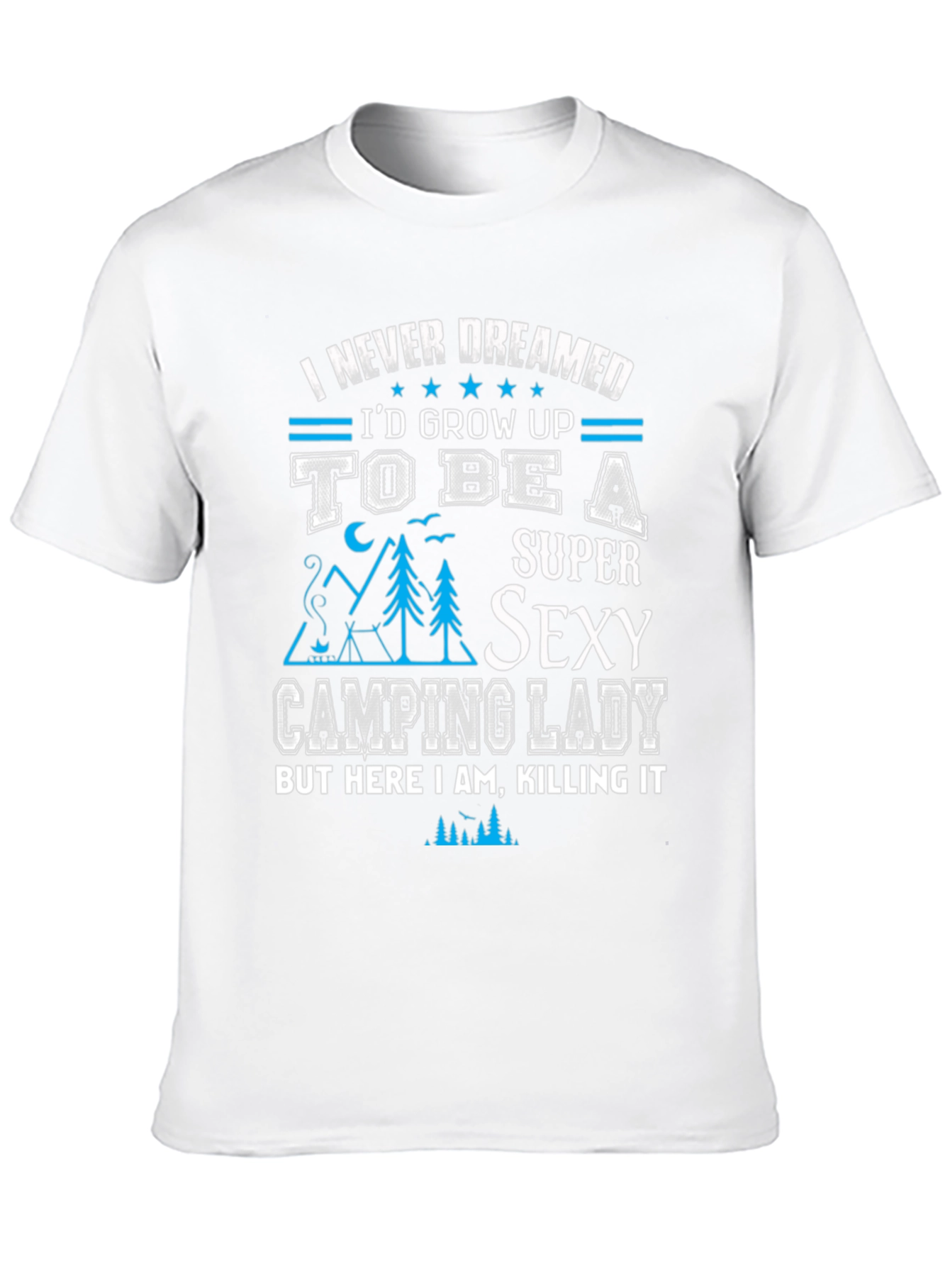 Super Sexy Camping Lady T-Shirt