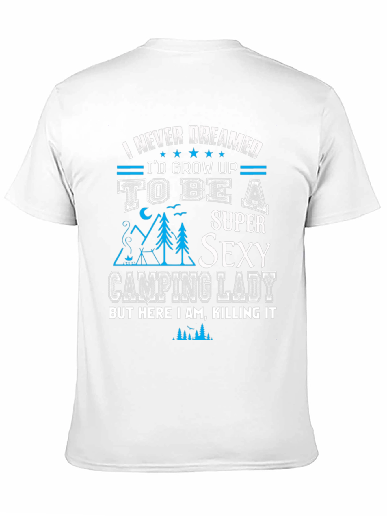 Super Sexy Camping Lady T-Shirt
