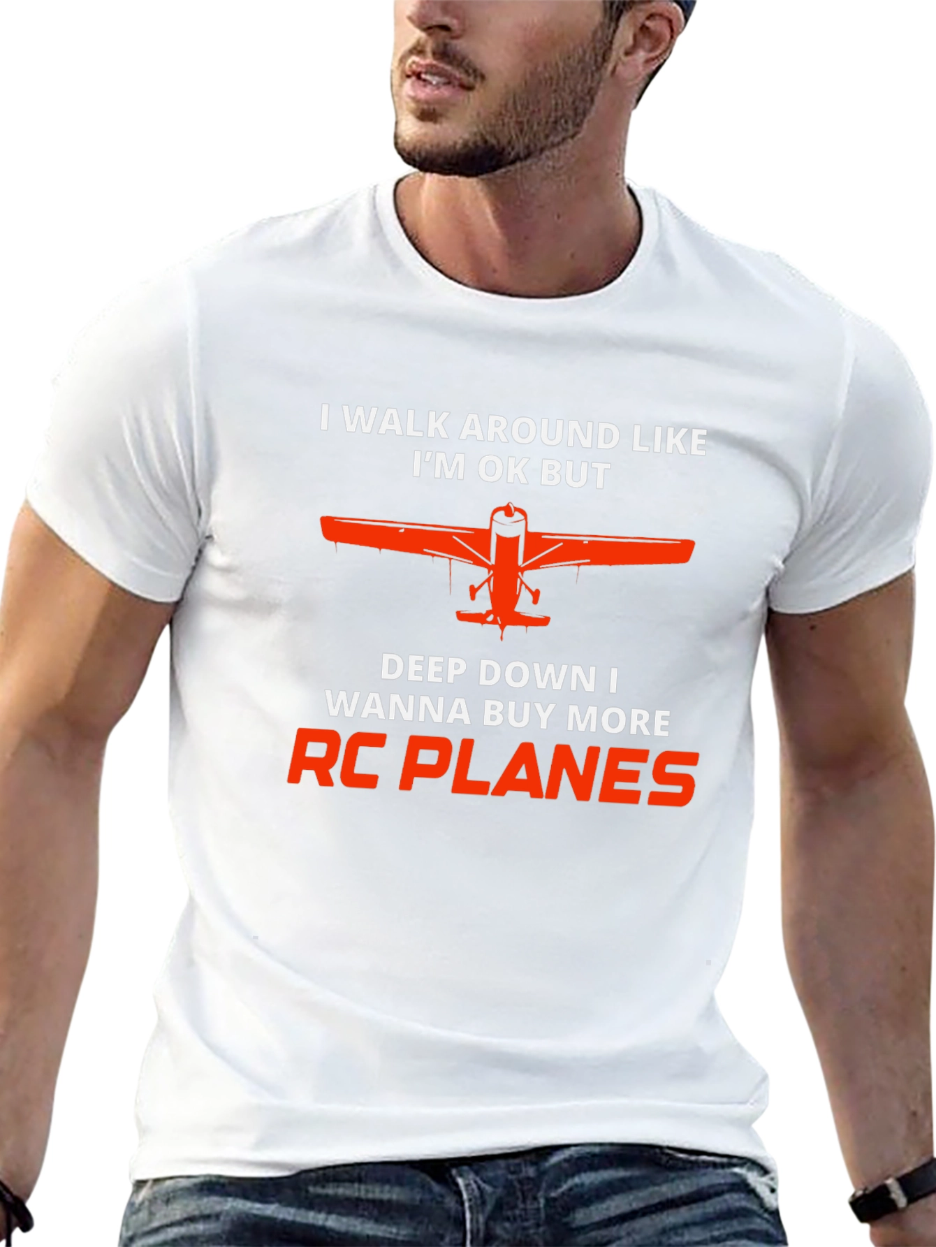 RC Planes T-Shirt: I Walk Around Like Im OK