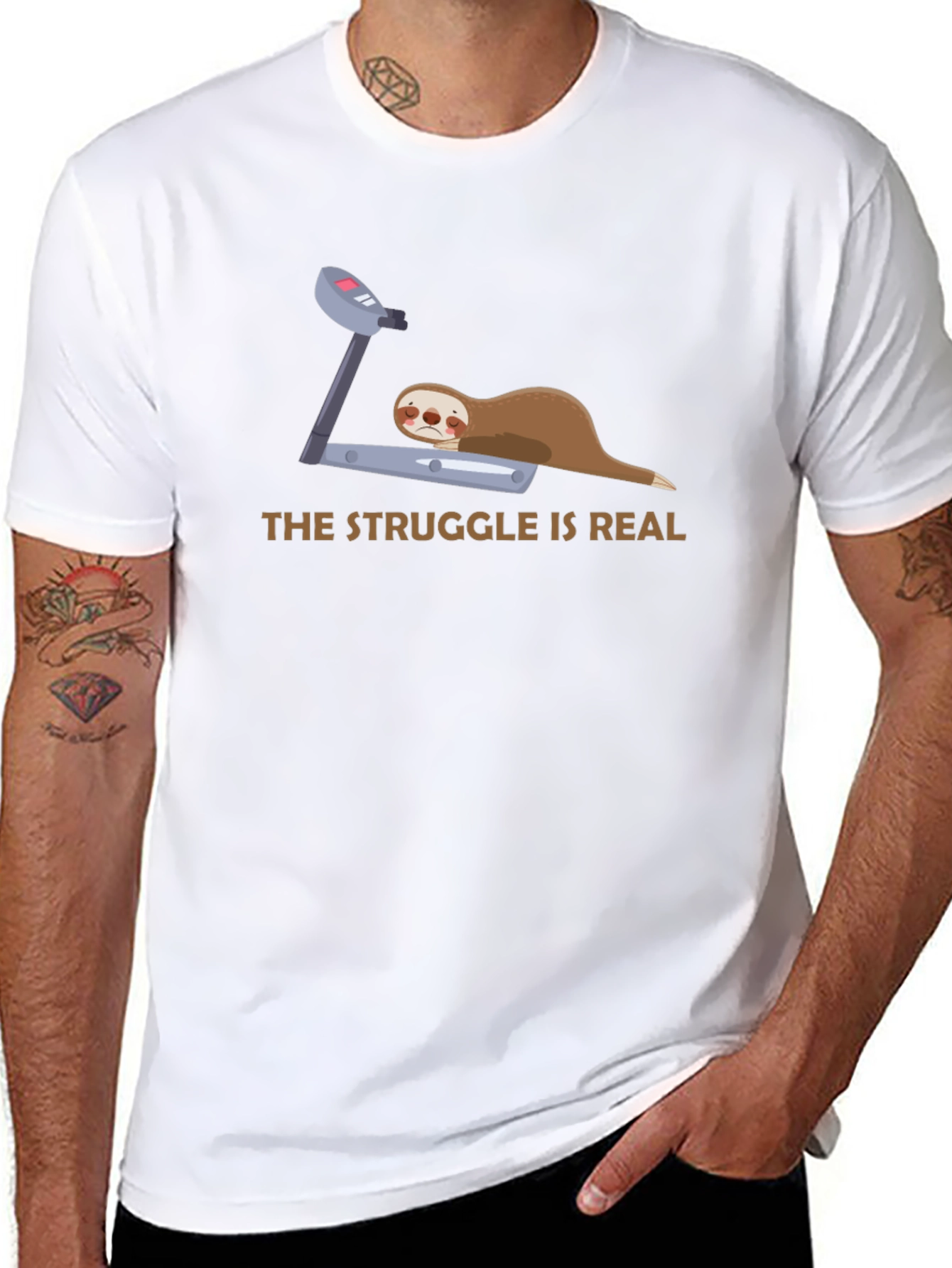 The Struggle Is Real Sloth T-Shirt