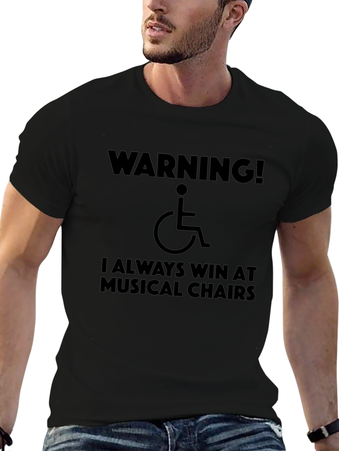 Warning! I Always Win at Musical Chairs T-Shirt