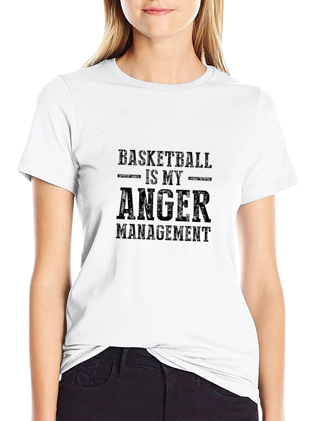 Basketball Anger Management Graphic Tee