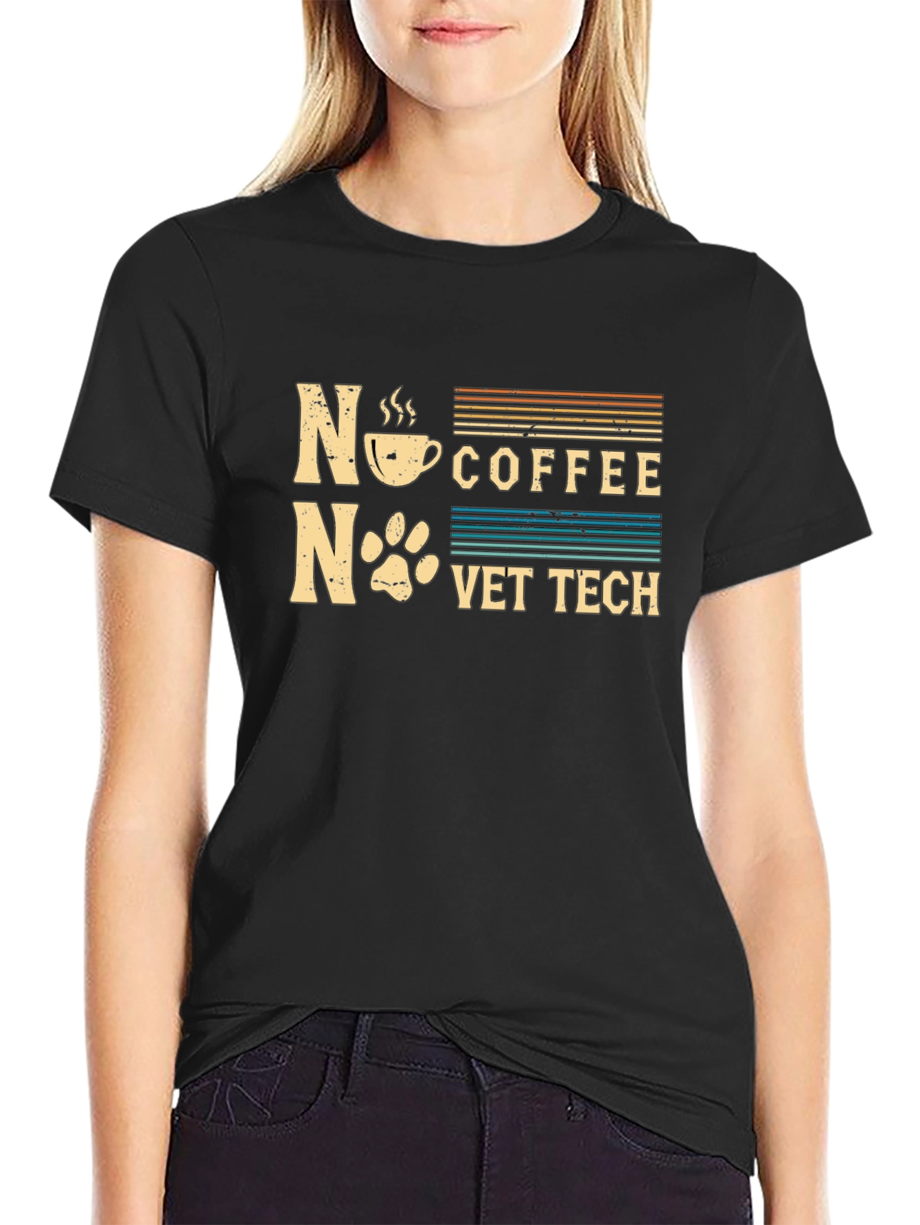 Coffee Vet Tech Graphic T-Shirt