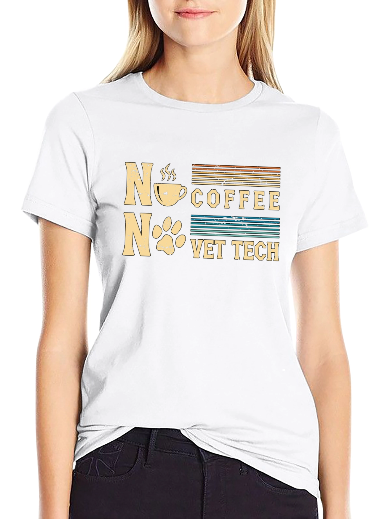 Coffee Vet Tech Graphic T-Shirt