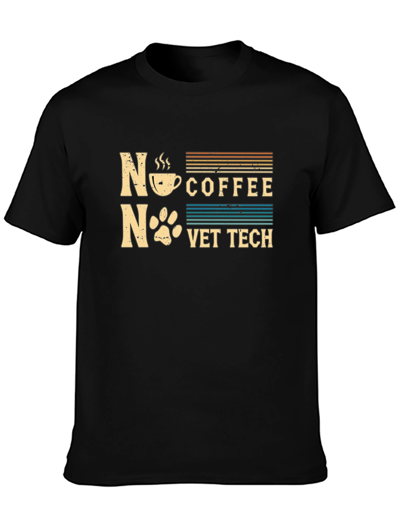 Coffee Vet Tech Graphic T-Shirt