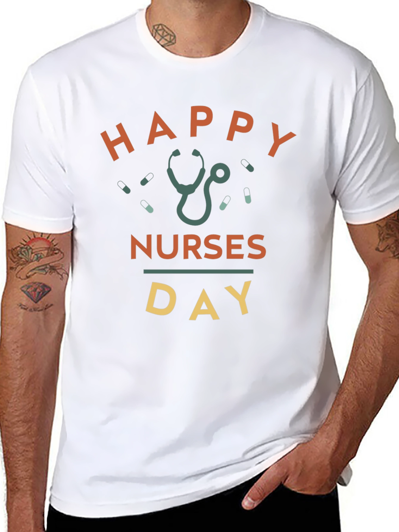 Happy Nurses Day T-Shirt - Celebrate Our Healthcare Heroes!