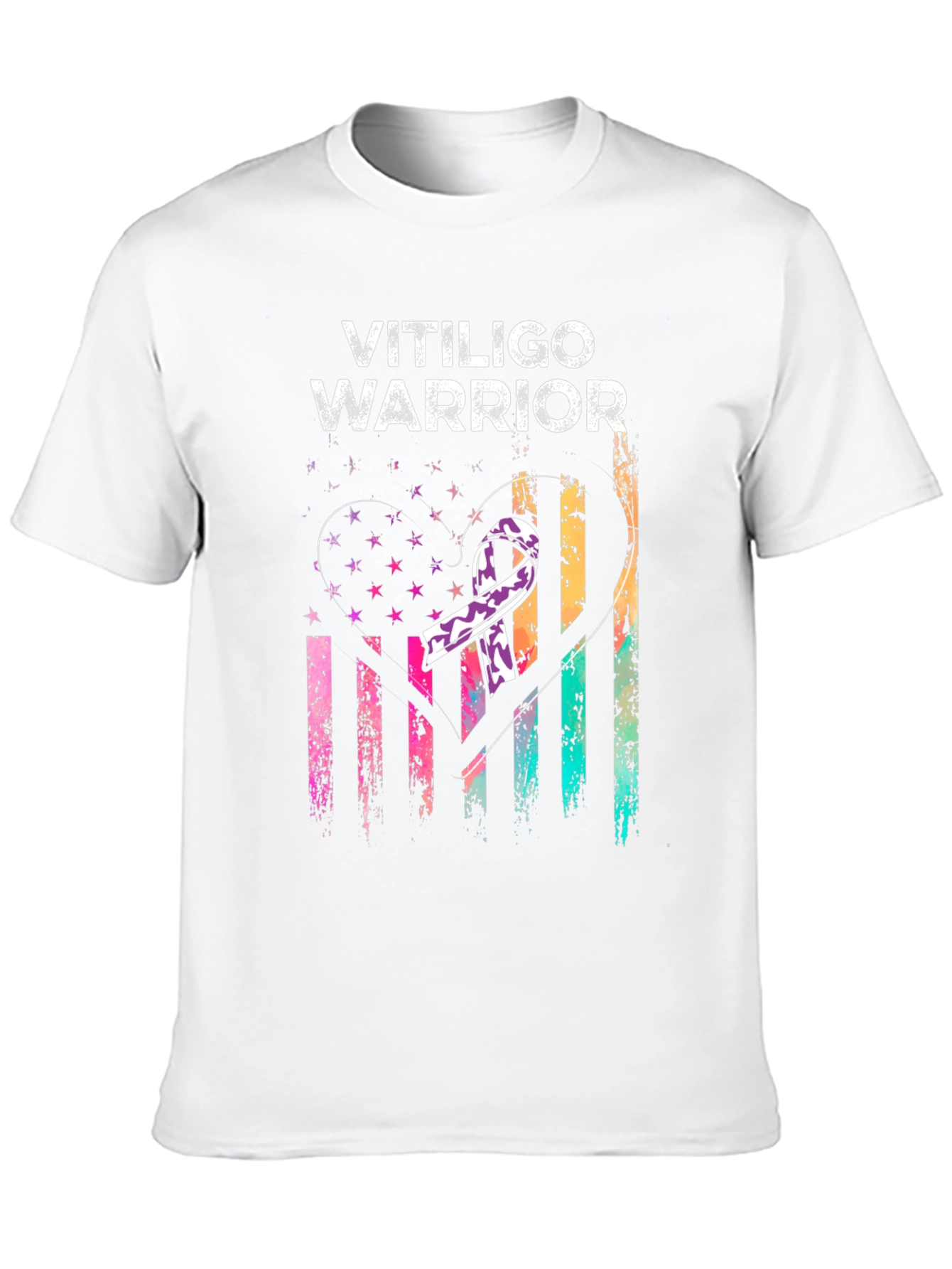 Vitiligo Warrior Graphic Tee
