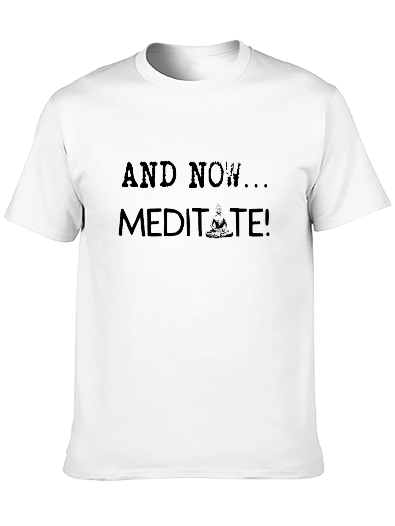 Meditate T-Shirt - Zen Mind Relaxed Style