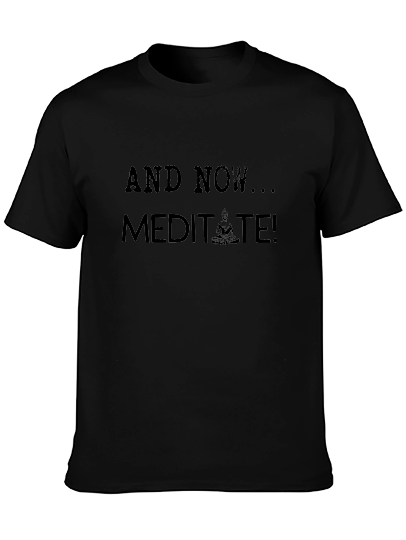 Meditate T-Shirt - Zen Mind Relaxed Style