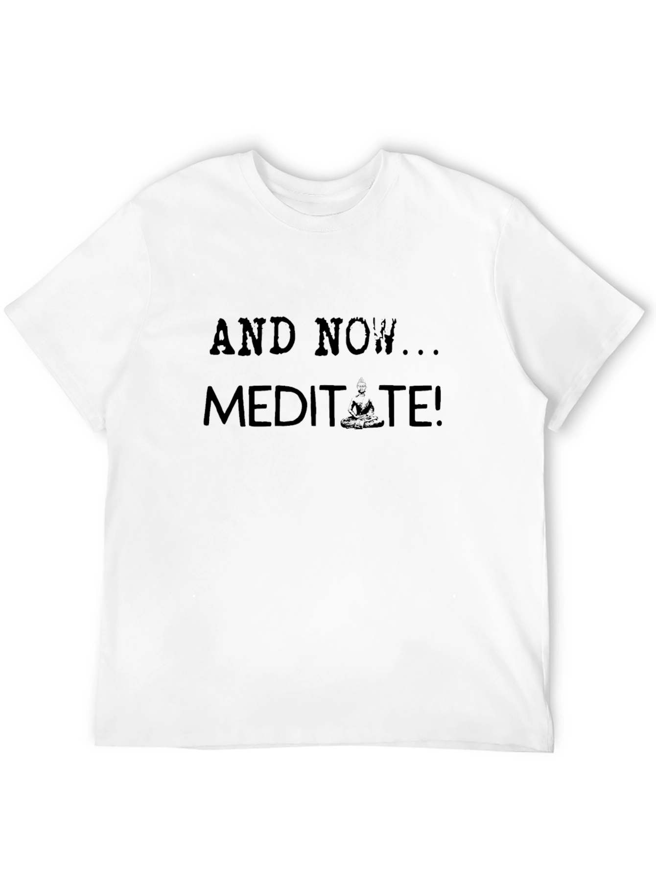 Meditate T-Shirt - Zen Mind Relaxed Style