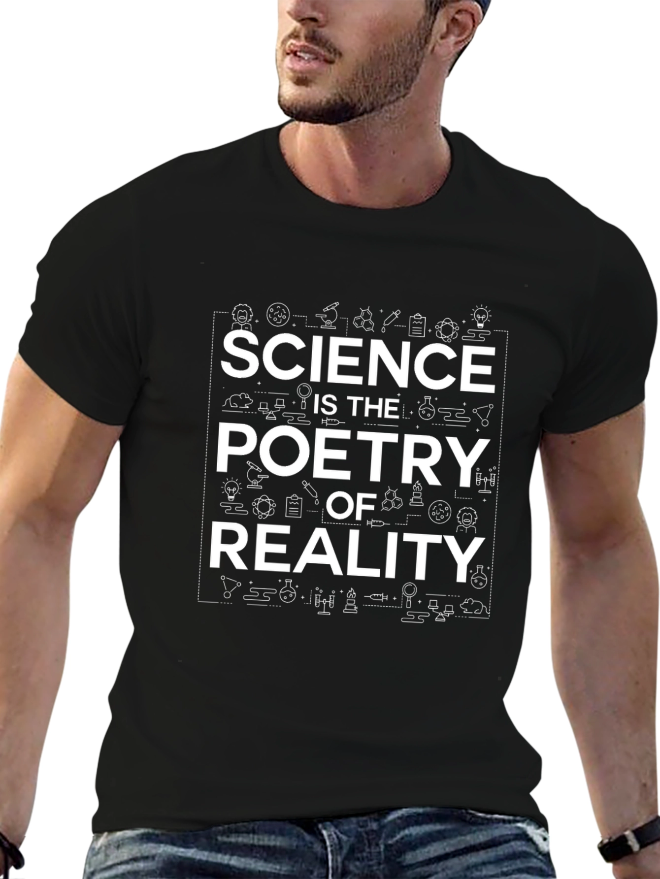 Science Is the Poetry of Reality Graphic Tee