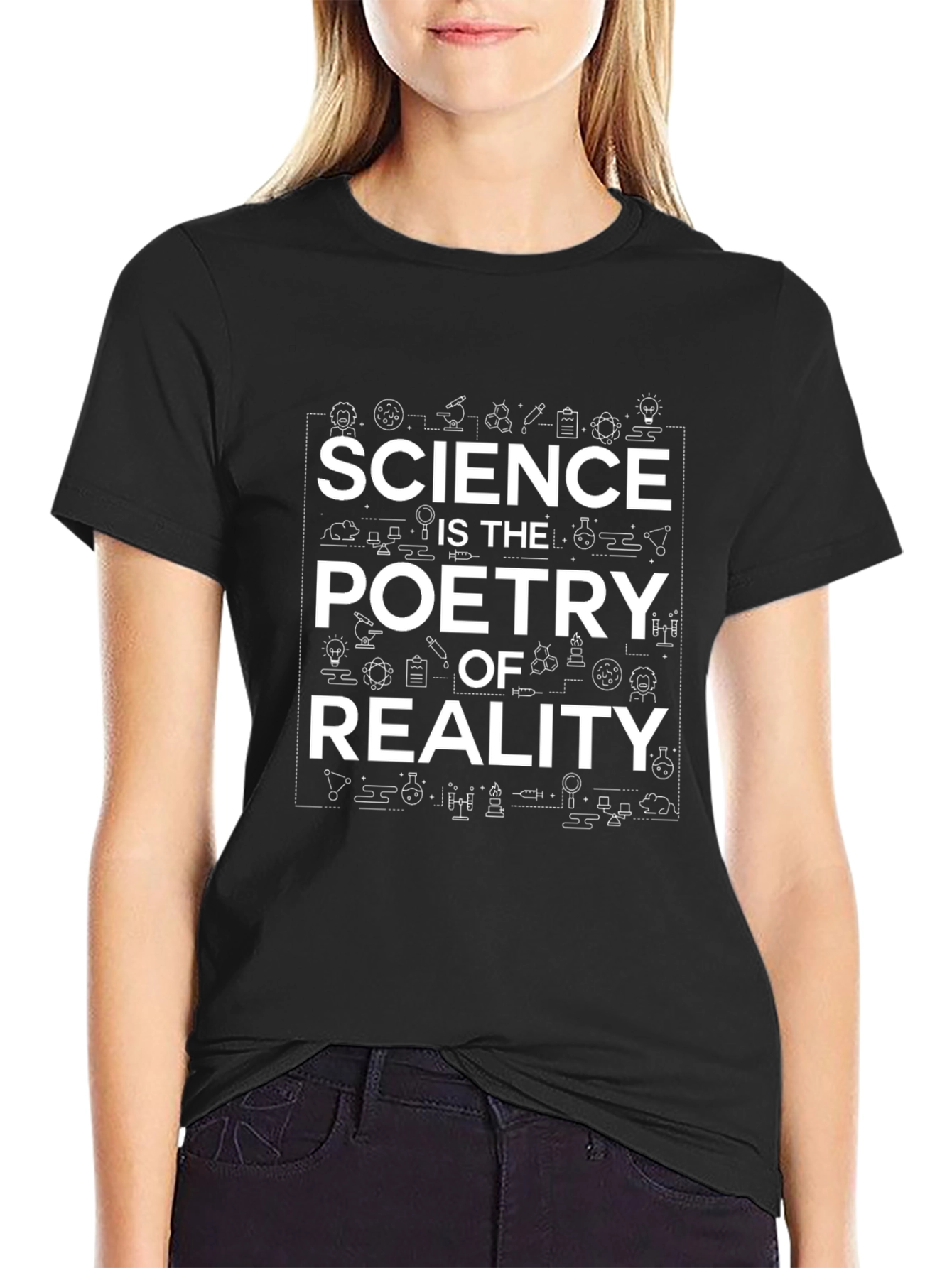 Science Is the Poetry of Reality Graphic Tee