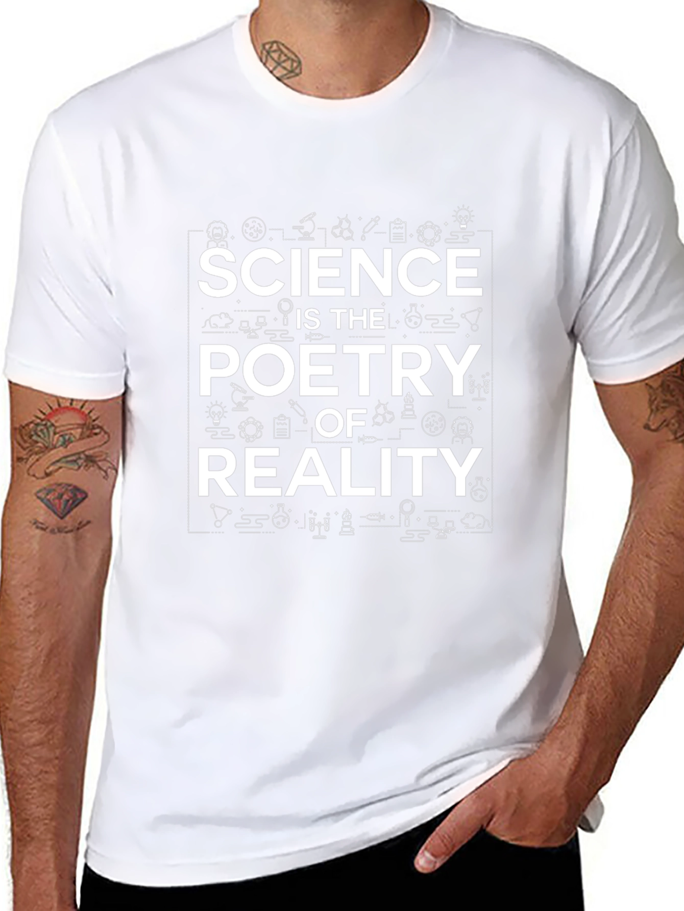 Science Is the Poetry of Reality Graphic Tee