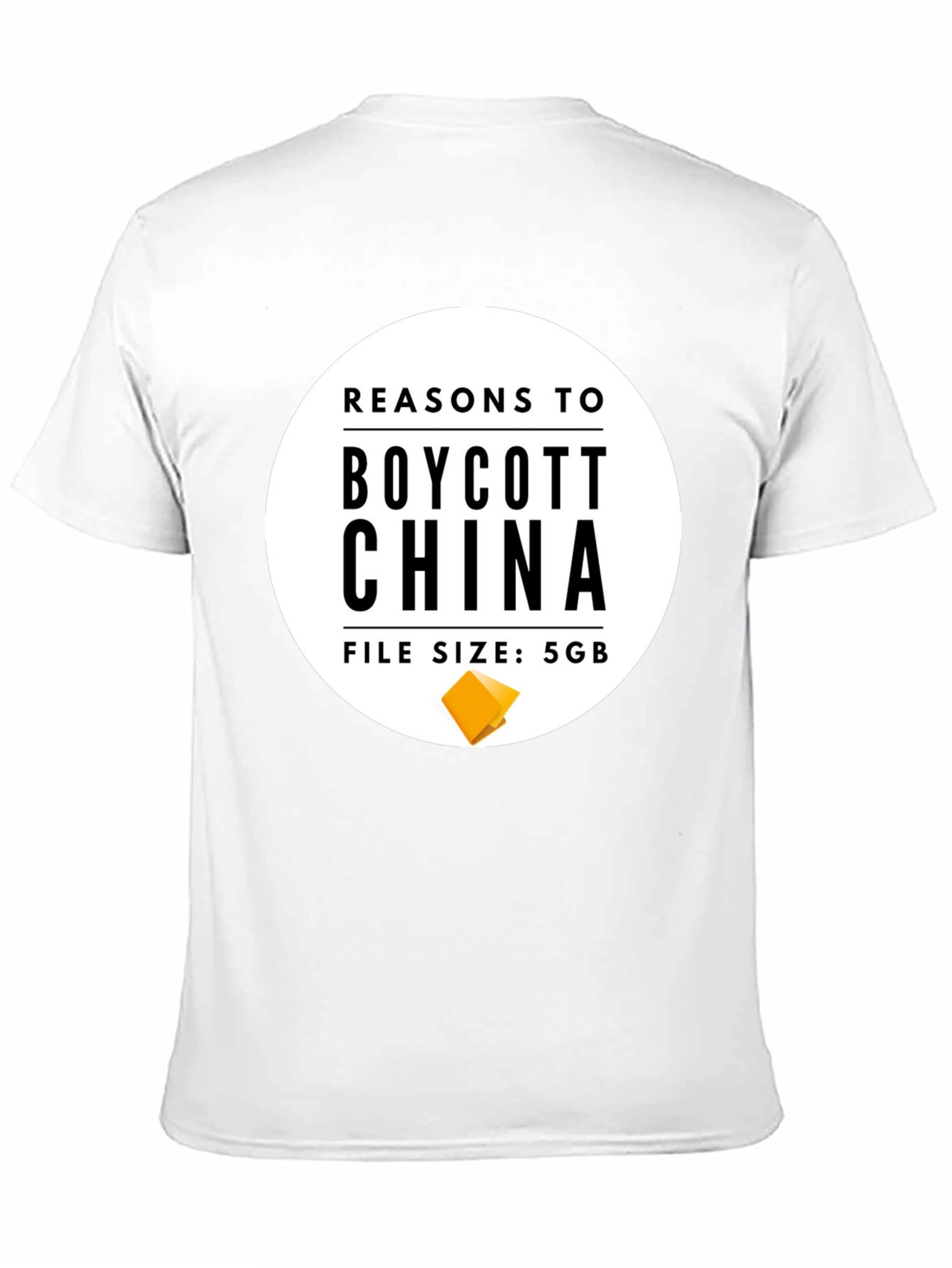 Boycott China T-Shirt - File Size 5GB
