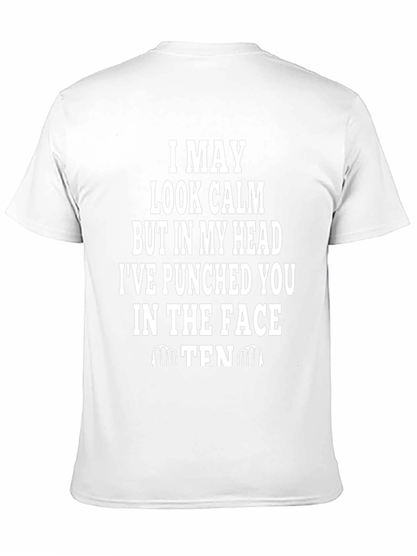 Funny I May Look Calm Graphic Tee