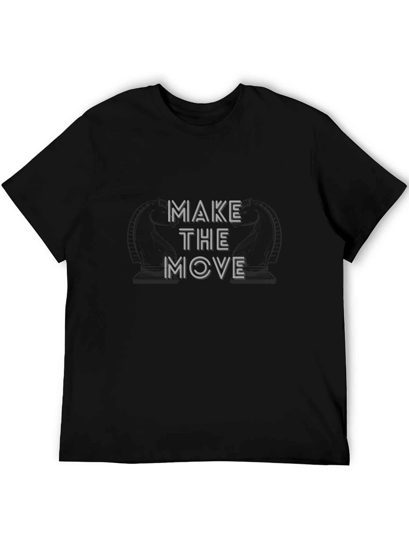 Make the Move Graphic Black T-Shirt