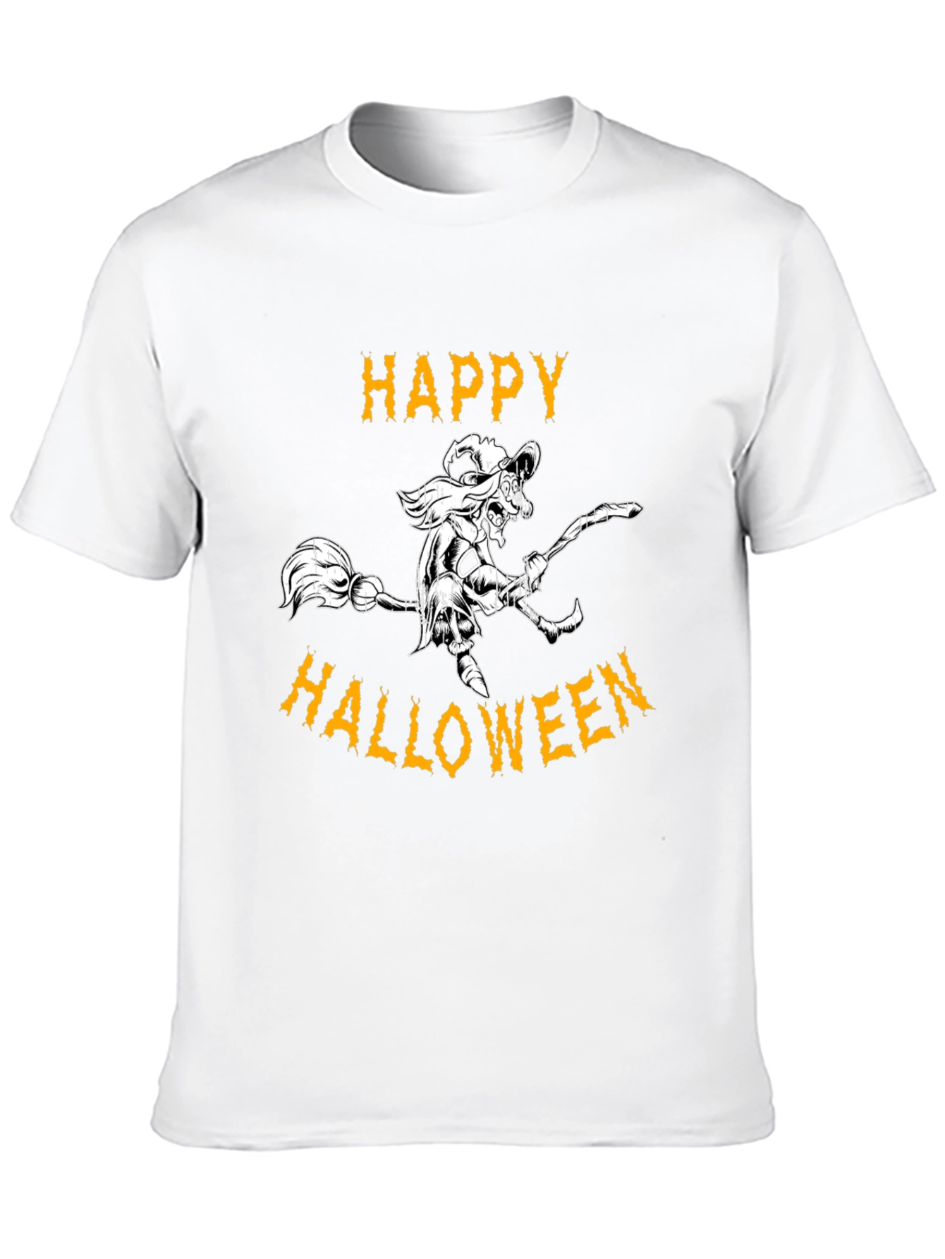 Happy Halloween Witch Graphic Tee