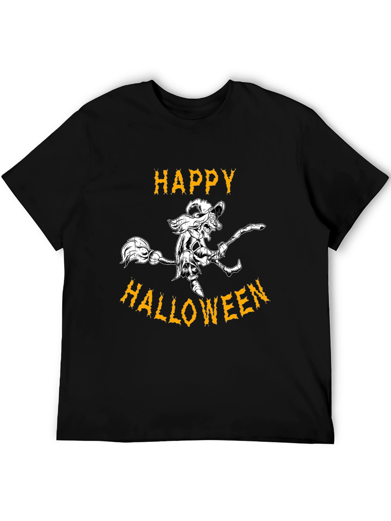 Happy Halloween Witch Graphic Tee
