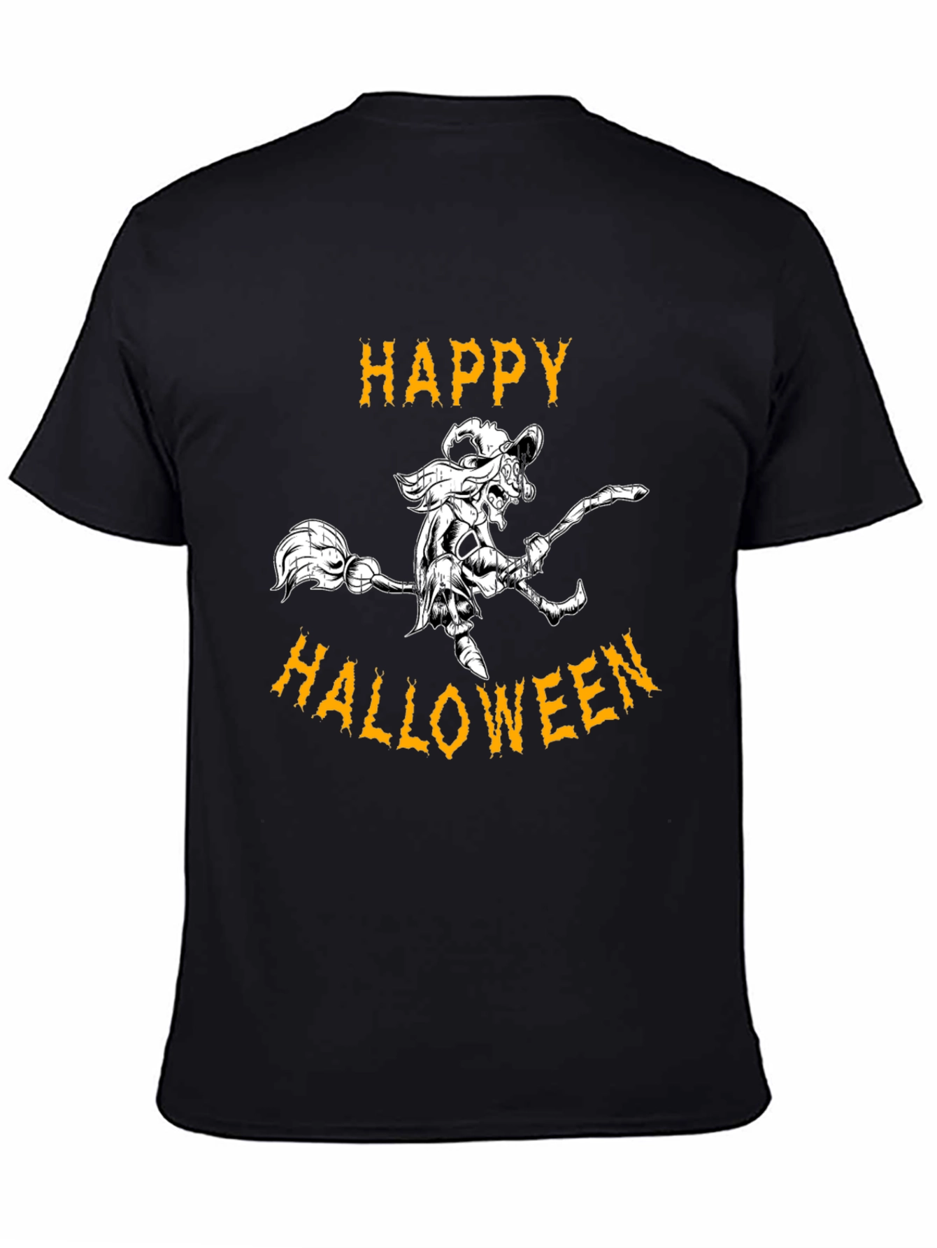 Happy Halloween Witch Graphic Tee