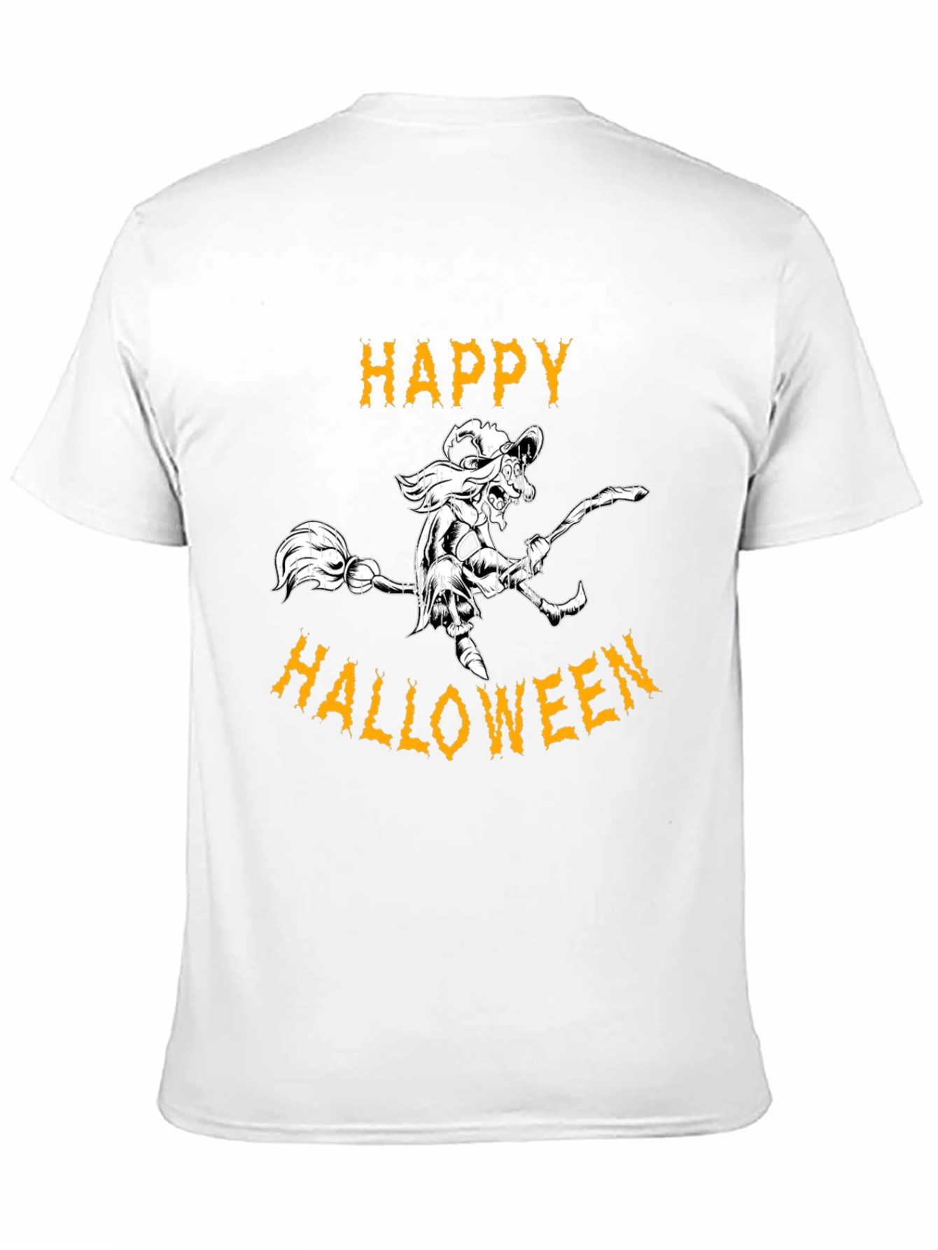Happy Halloween Witch Graphic Tee