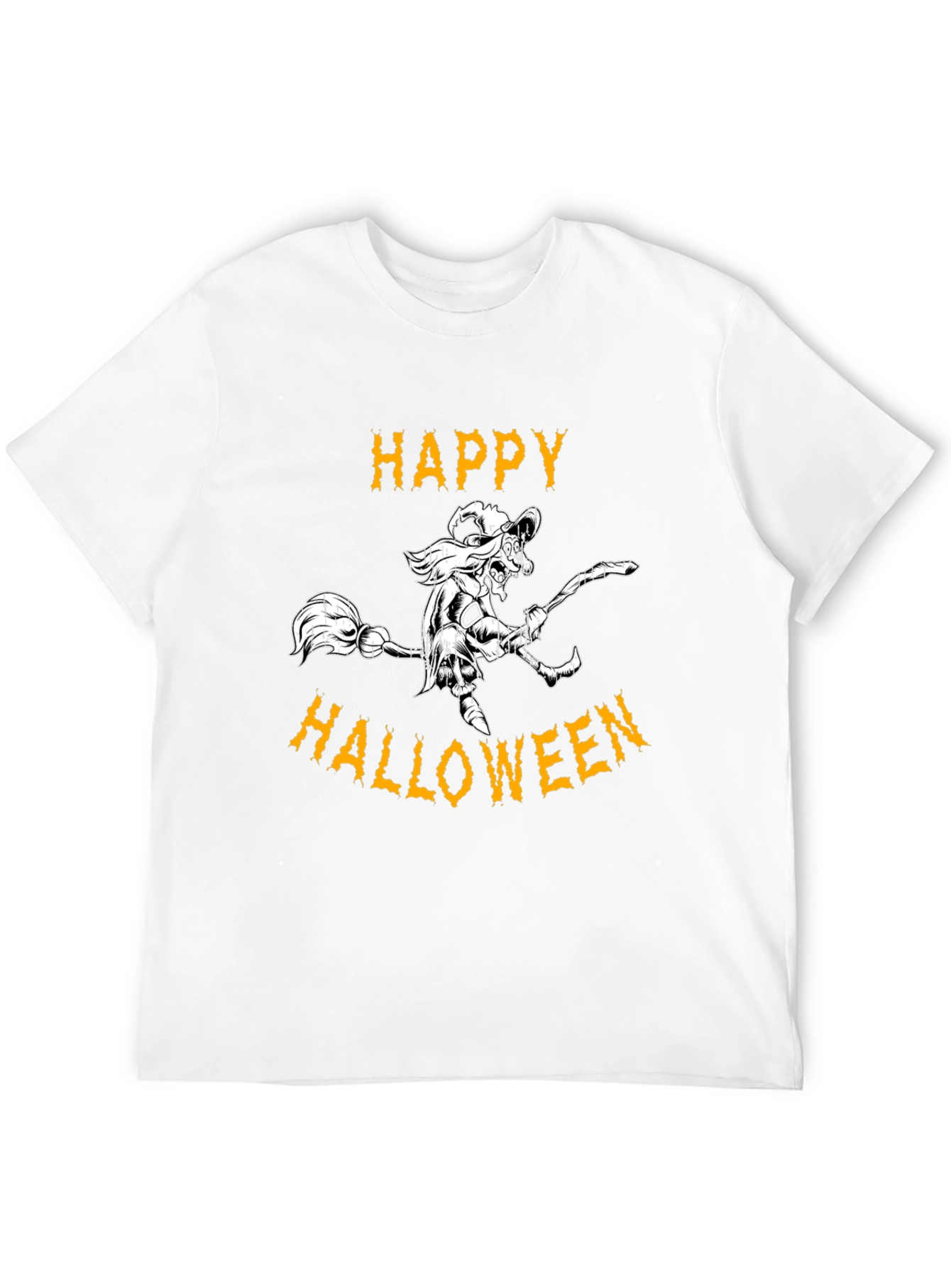 Happy Halloween Witch Graphic Tee
