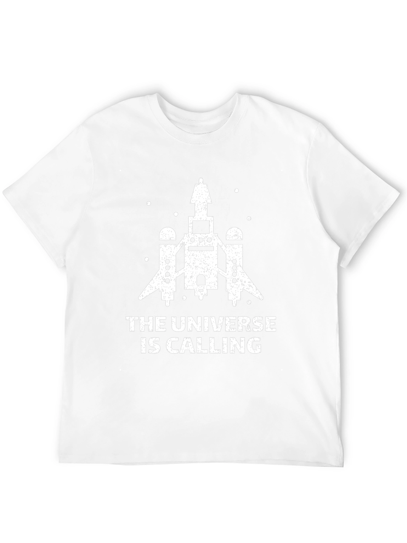 Universe Calling Graphic T-Shirt - Black