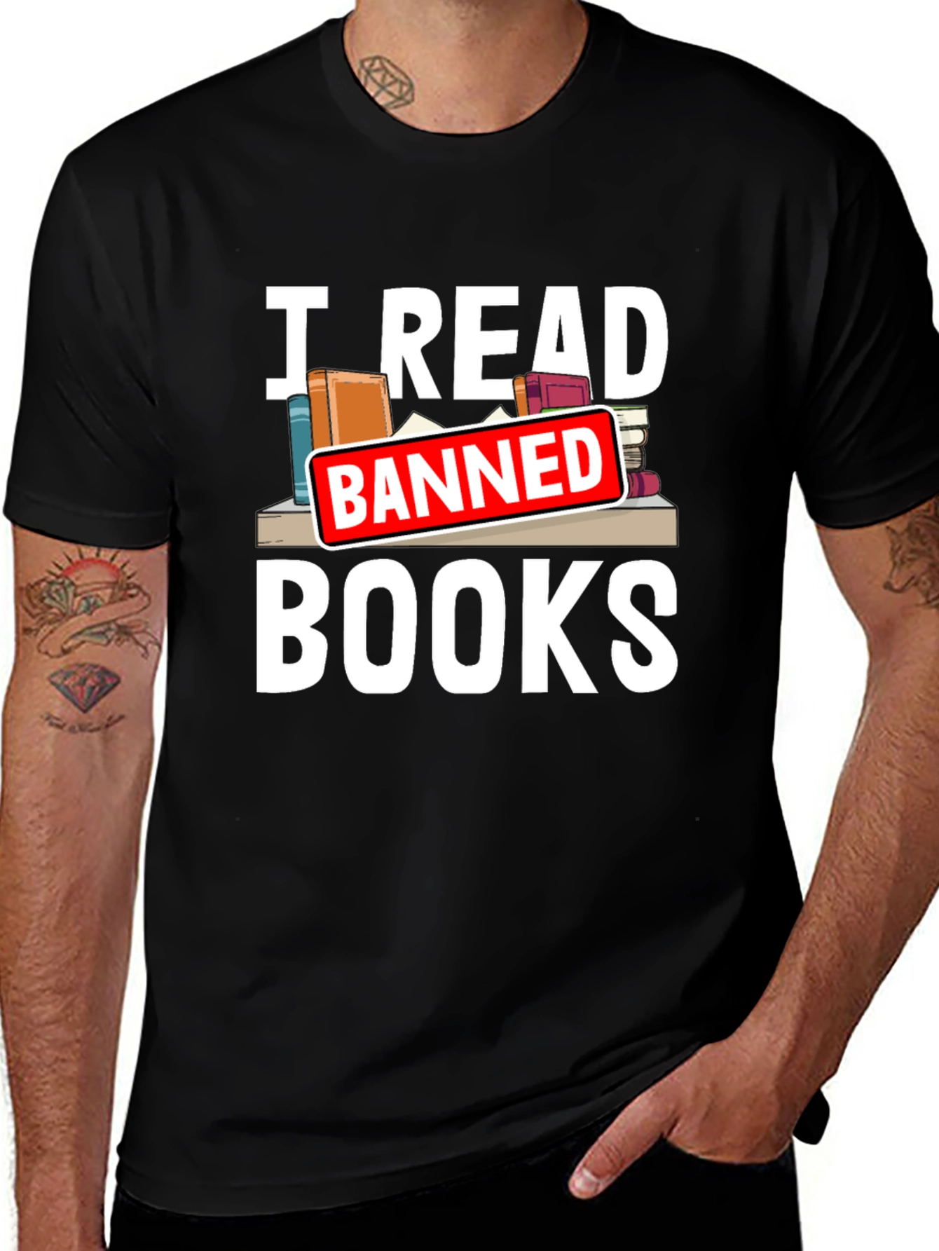 I Read Banned Books Graphic Tee