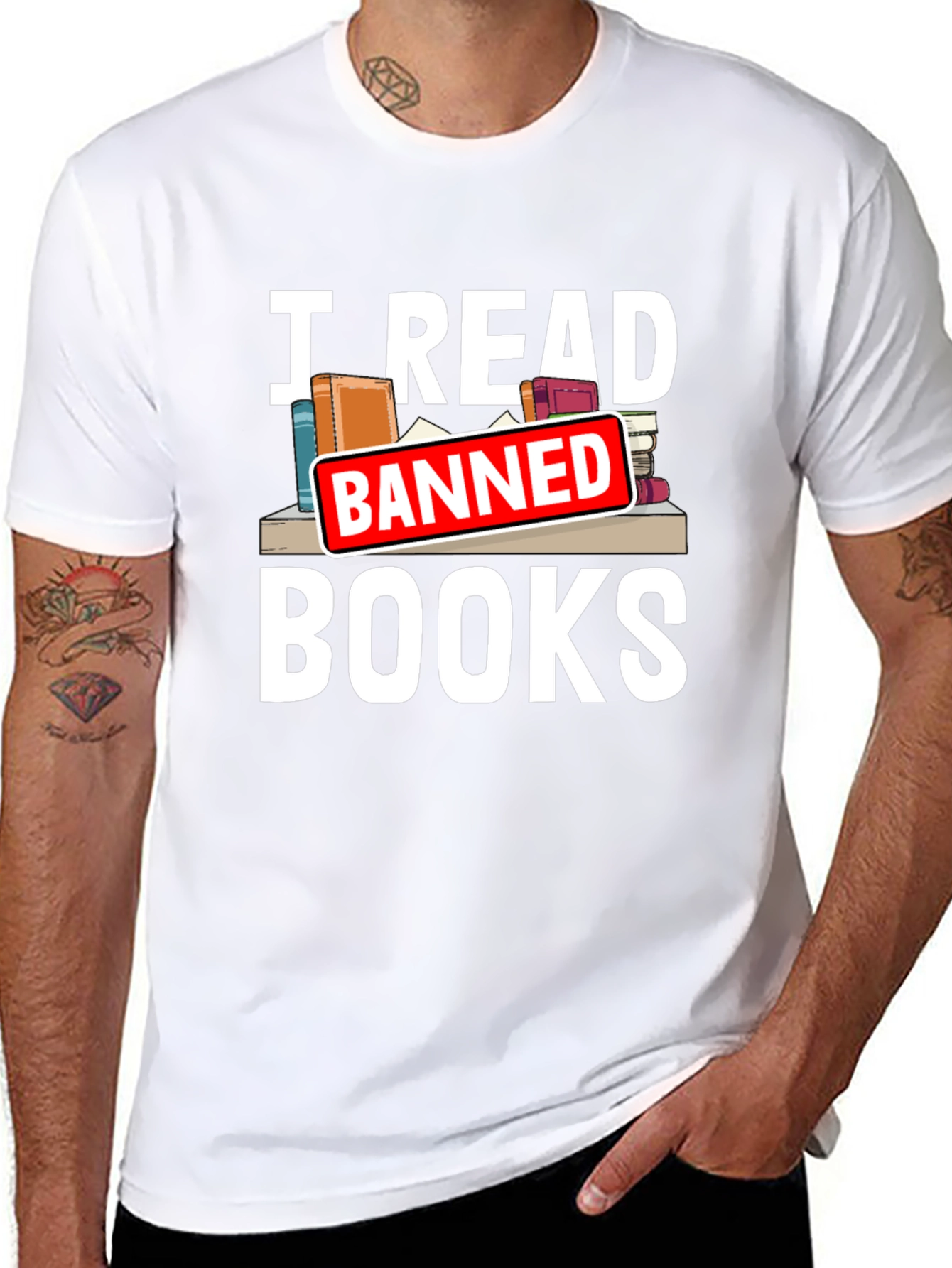 I Read Banned Books Graphic Tee