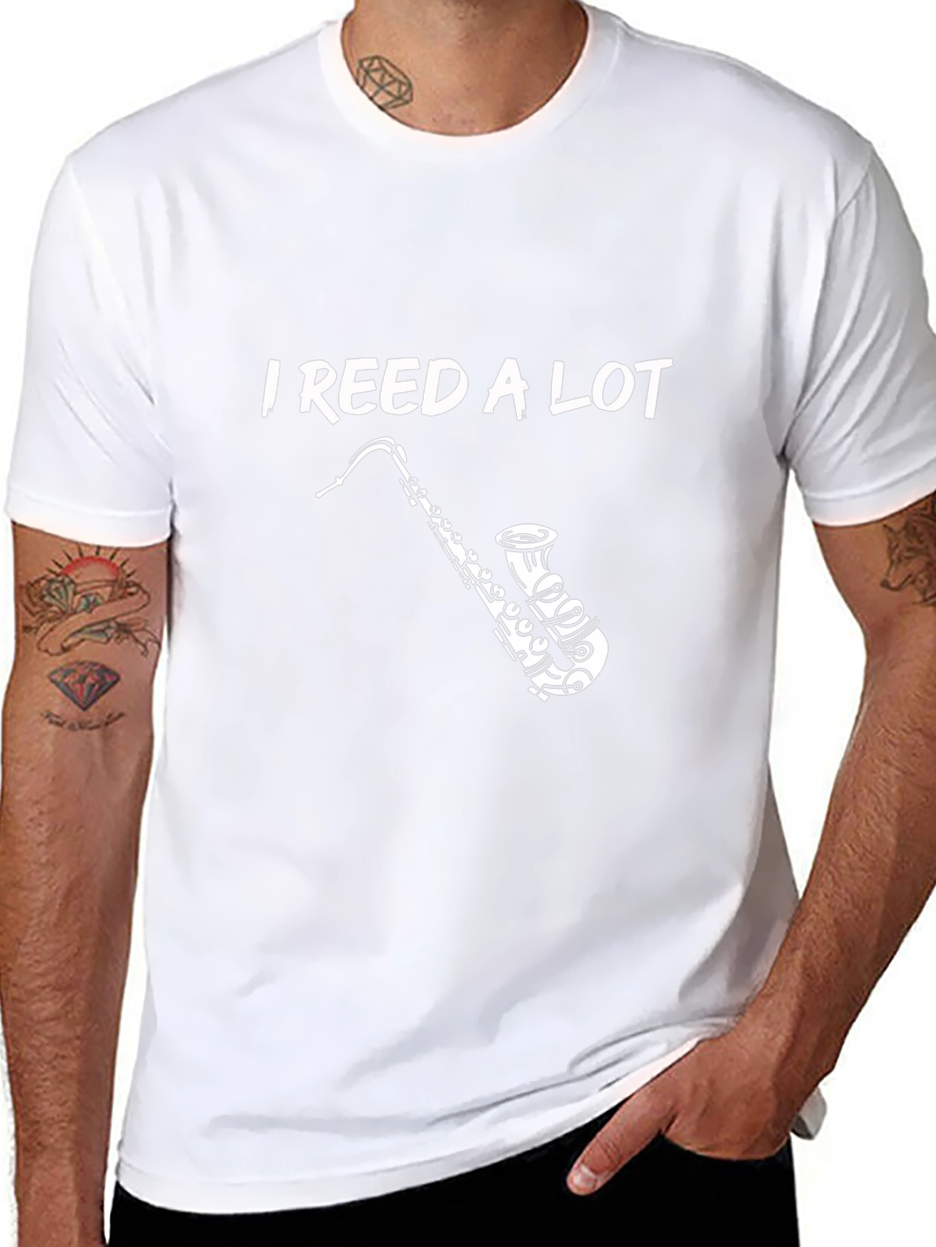 I Reed a Lot Saxophone T-Shirt