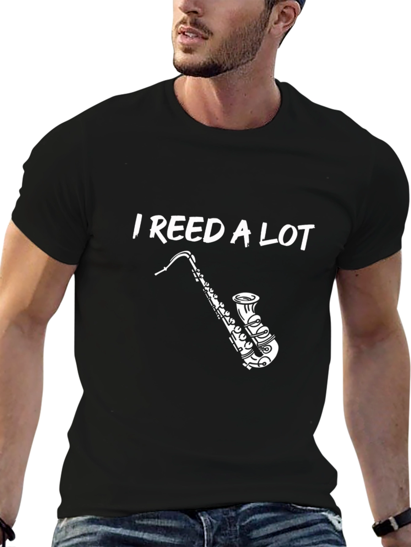 I Reed a Lot Saxophone T-Shirt
