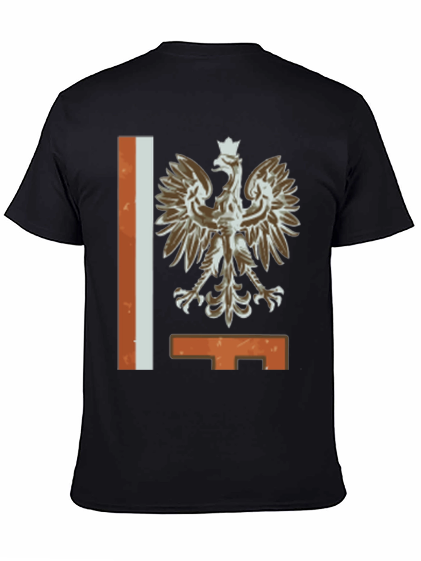 Polish Eagle Crest Graphic T-Shirt