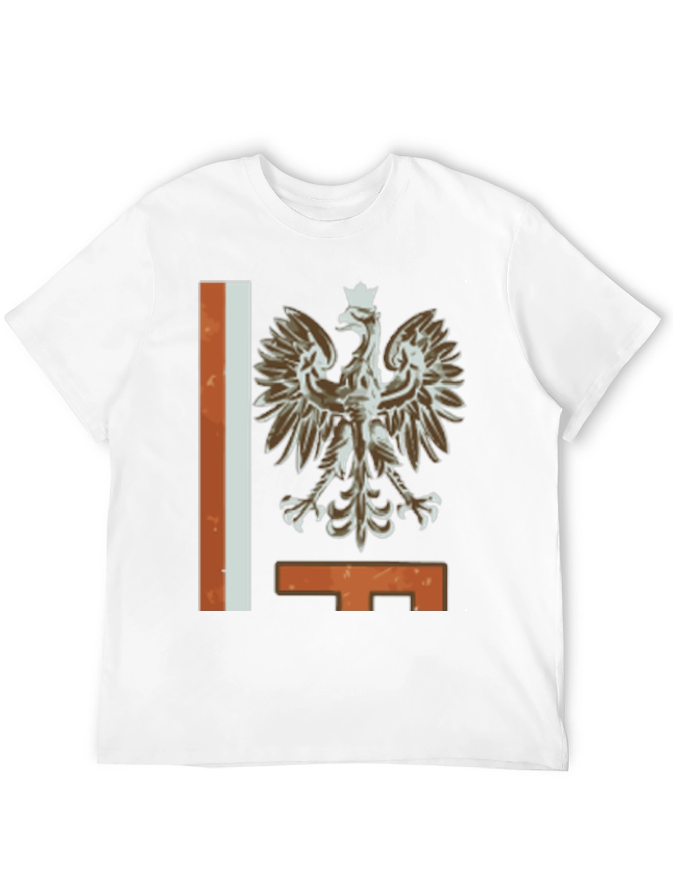 Polish Eagle Crest Graphic T-Shirt